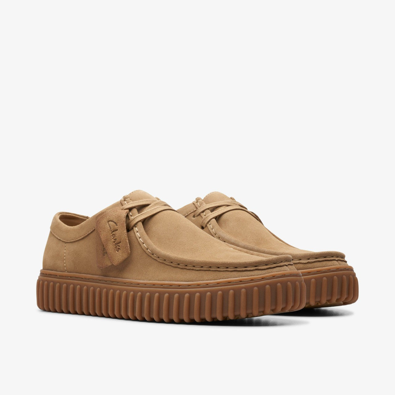 Torhill Lo Dark Sand Suede | Clarks on Sale