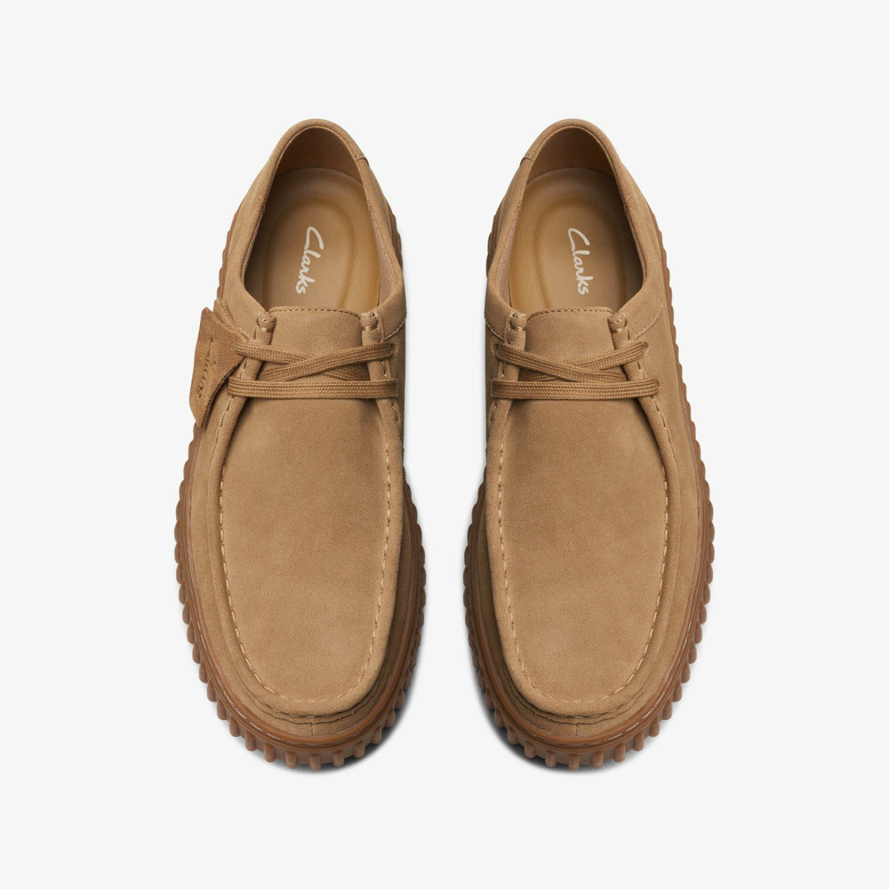 Torhill Lo Dark Sand Suede | Clarks on Sale