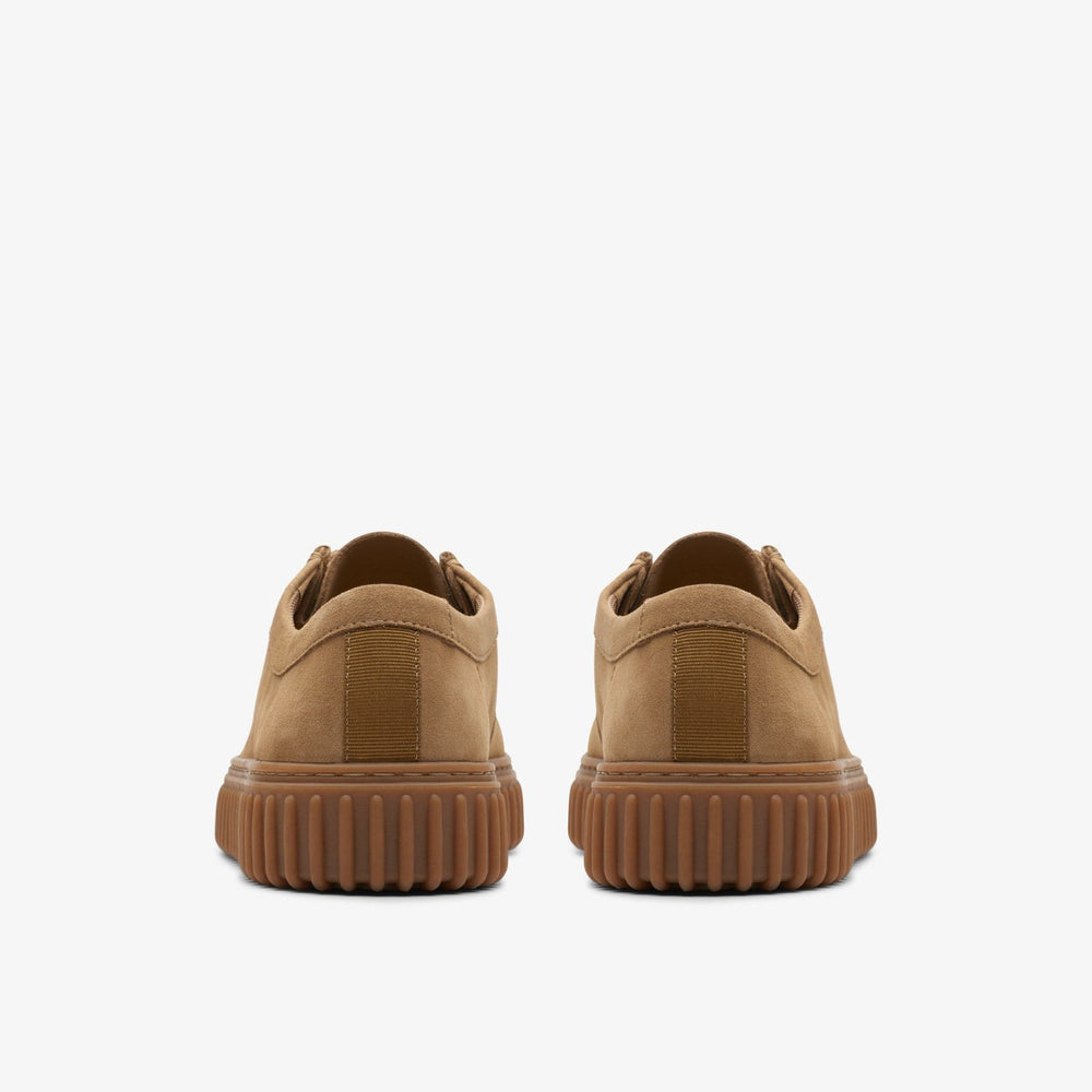 Torhill Lo Dark Sand Suede | Clarks on Sale