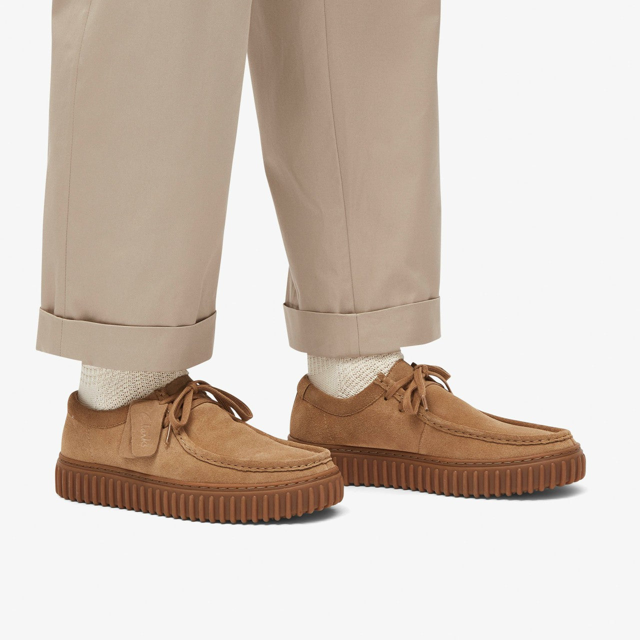 Torhill Lo Dark Sand Suede | Clarks on Sale