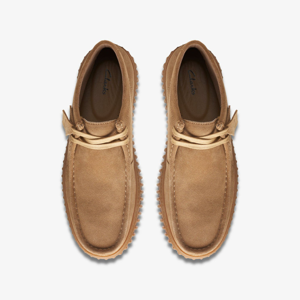 Torhill Hi Dark Sand Suede | Clarks on Sale