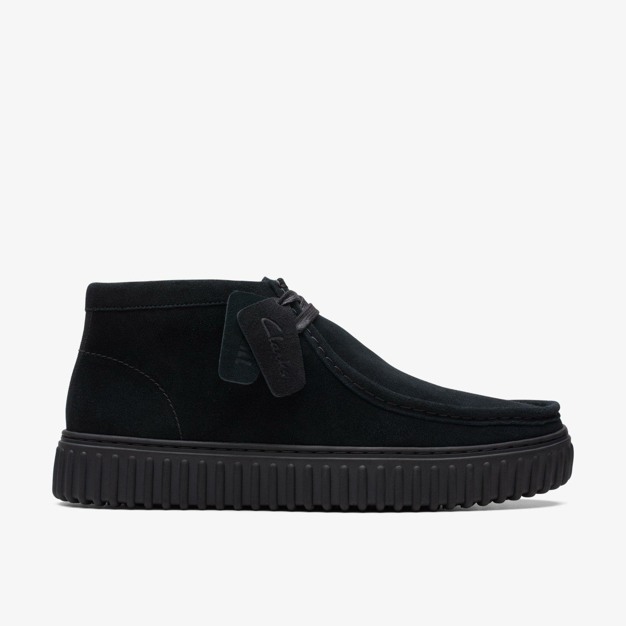Torhill Hi Black Suede | Clarks online