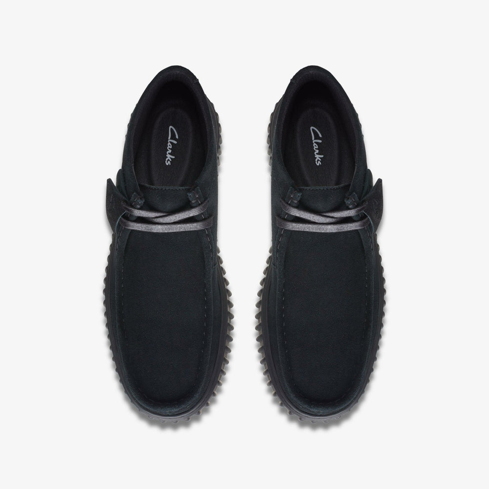 Torhill Hi Black Suede | Clarks online