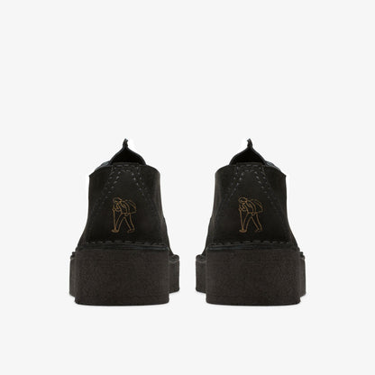 Trek Wedge Black Suede | Clarks for sale