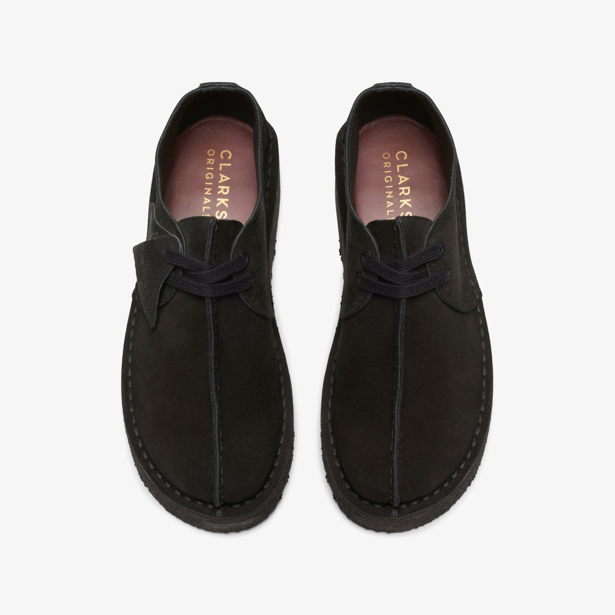 Trek Wedge Black Suede | Clarks for sale
