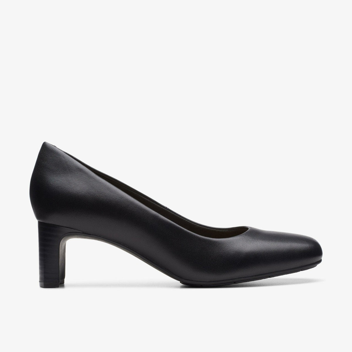 Kyndall Iris Black Leather | Clarks on Sale