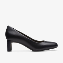 Kyndall Iris Black Leather | Clarks on Sale
