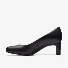 Kyndall Iris Black Leather | Clarks on Sale