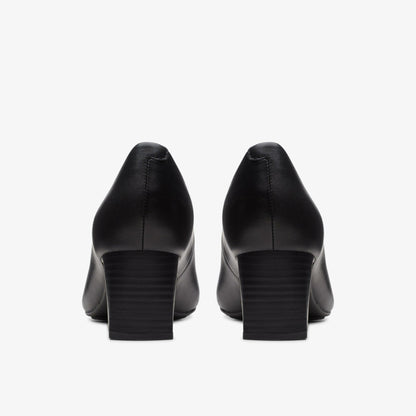 Kyndall Iris Black Leather | Clarks on Sale