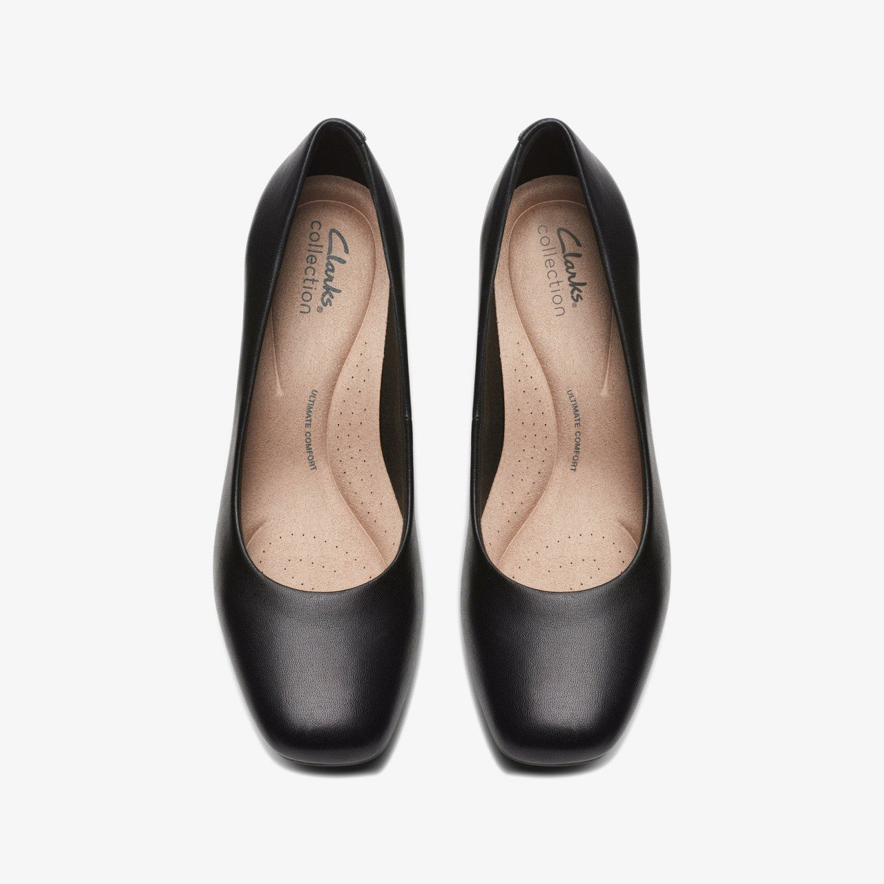 Kyndall Iris Black Leather | Clarks on Sale