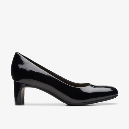 Kyndall Iris Black Patent | Clarks for sale
