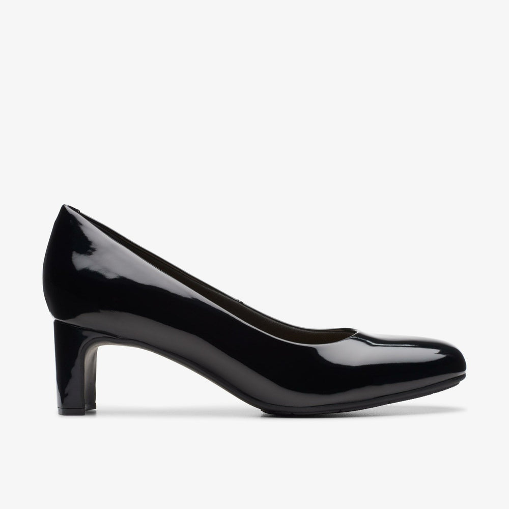 Kyndall Iris Black Patent | Clarks for sale