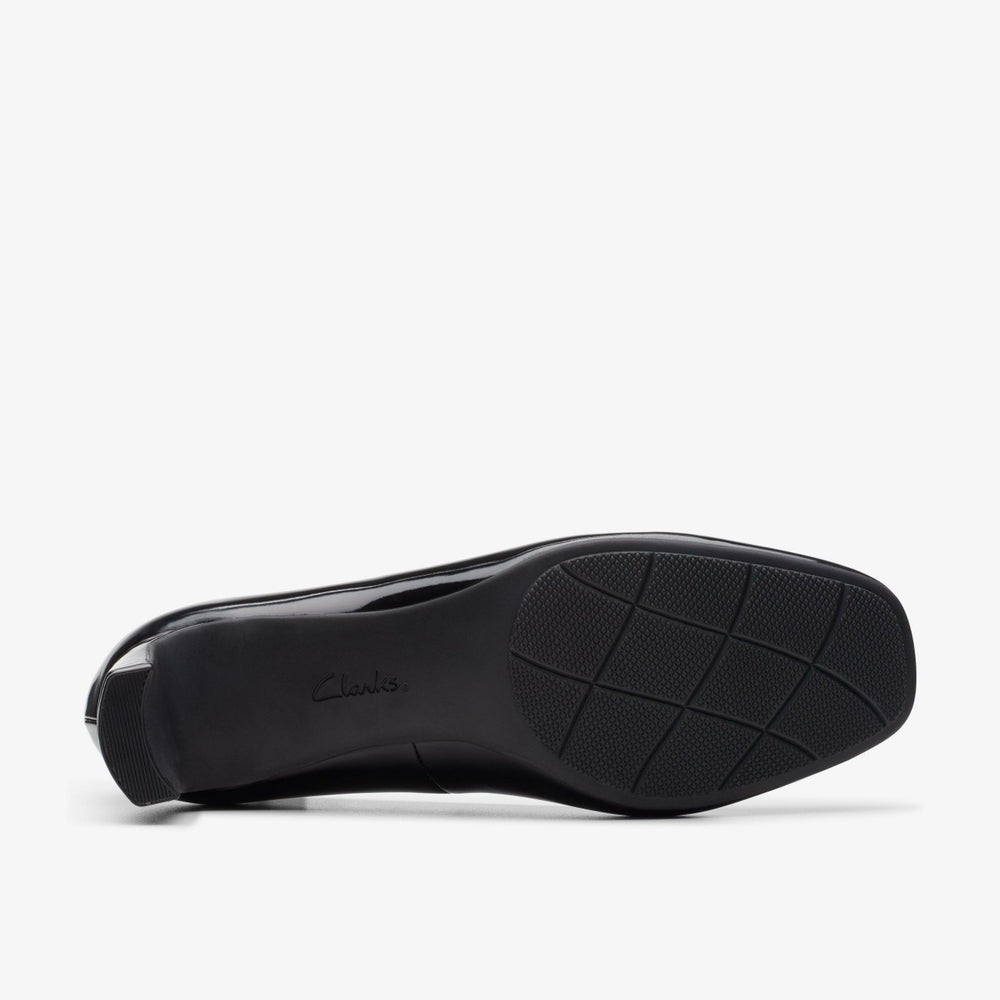 Kyndall Iris Black Patent | Clarks for sale