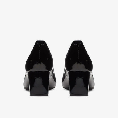 Kyndall Iris Black Patent | Clarks for sale