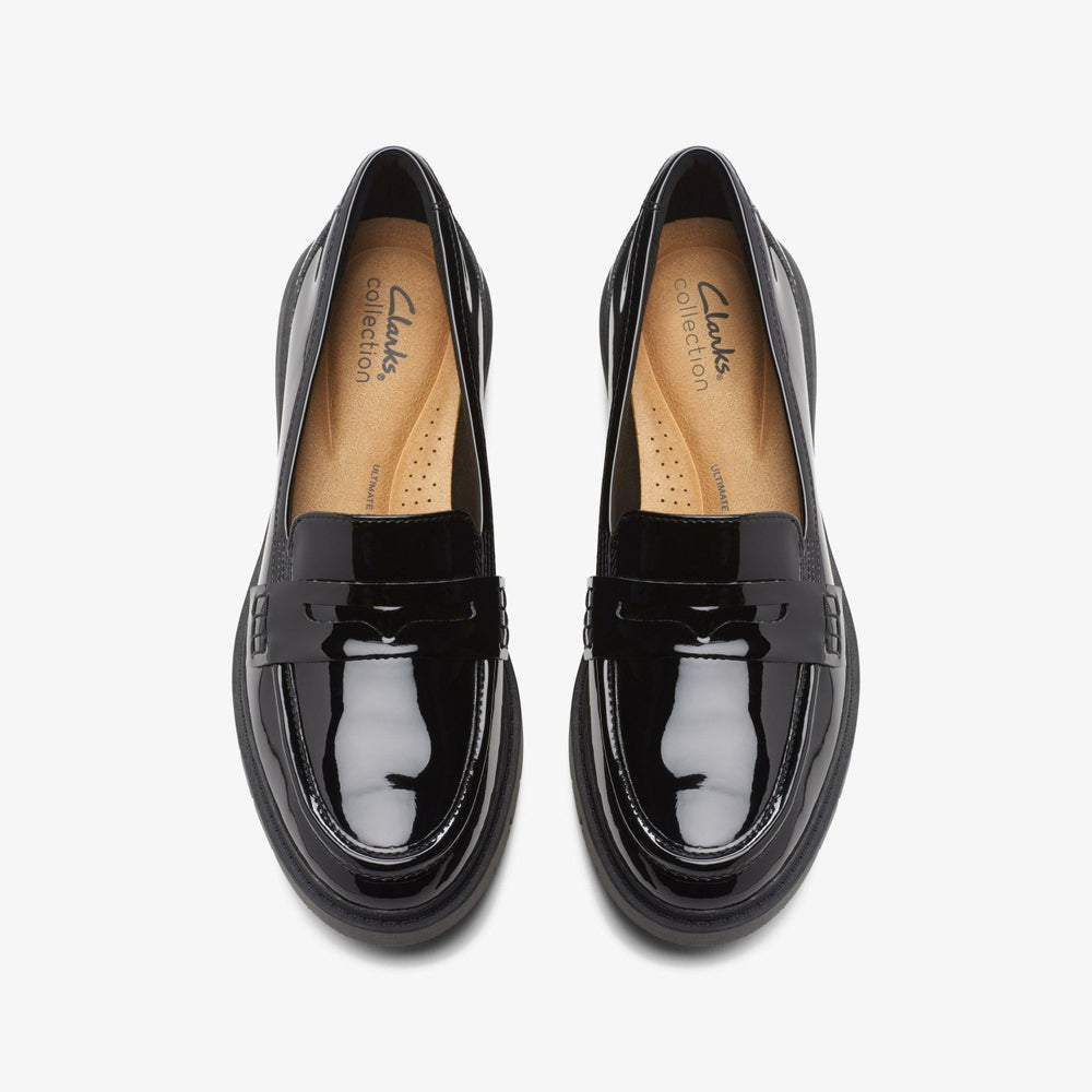 Westlynn Ayla Black Patent | Clarks outlet