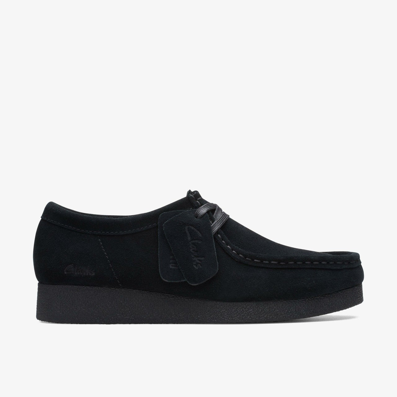 Wallabee EVO Shoe Black Suede | Clarks outlet