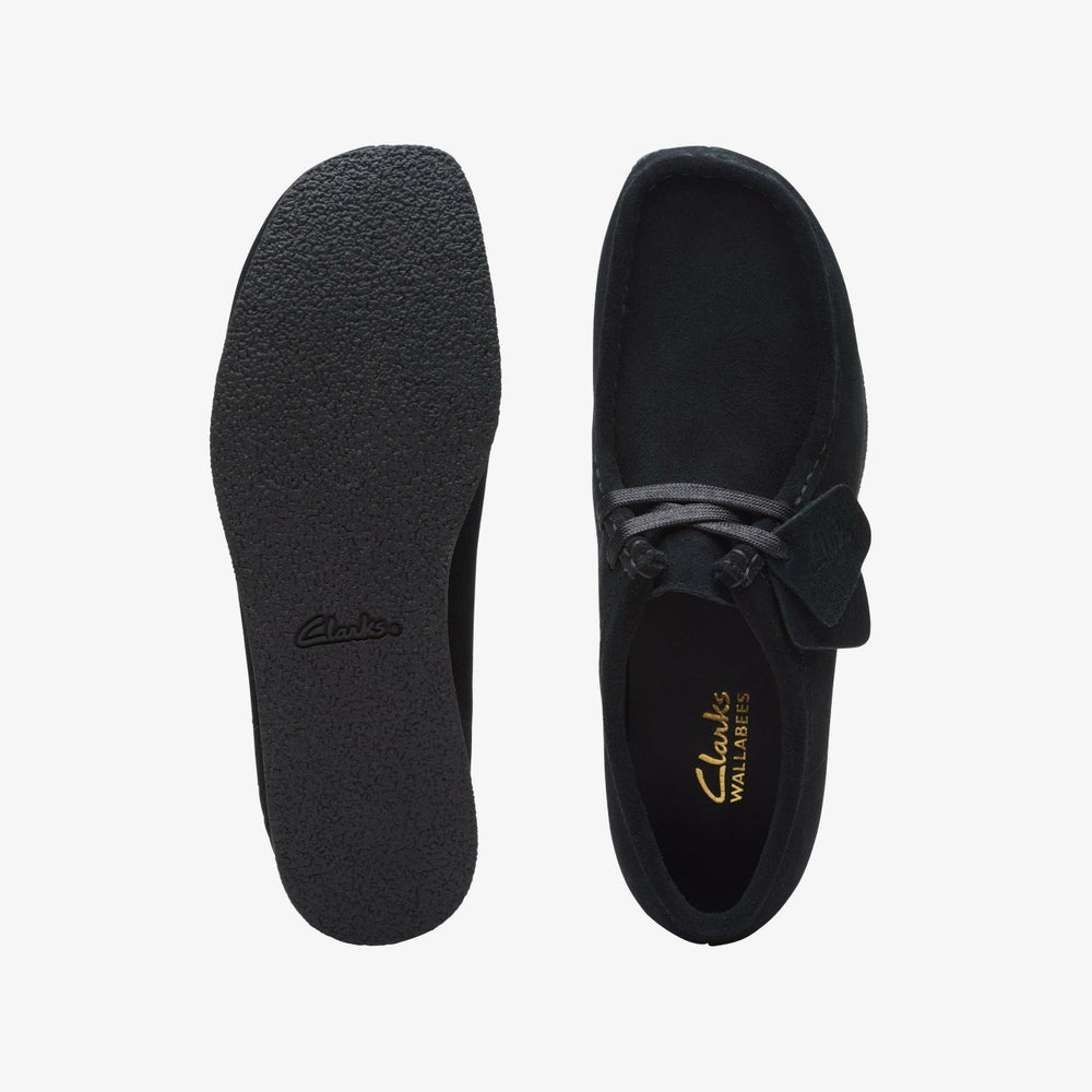 Wallabee EVO Shoe Black Suede | Clarks outlet