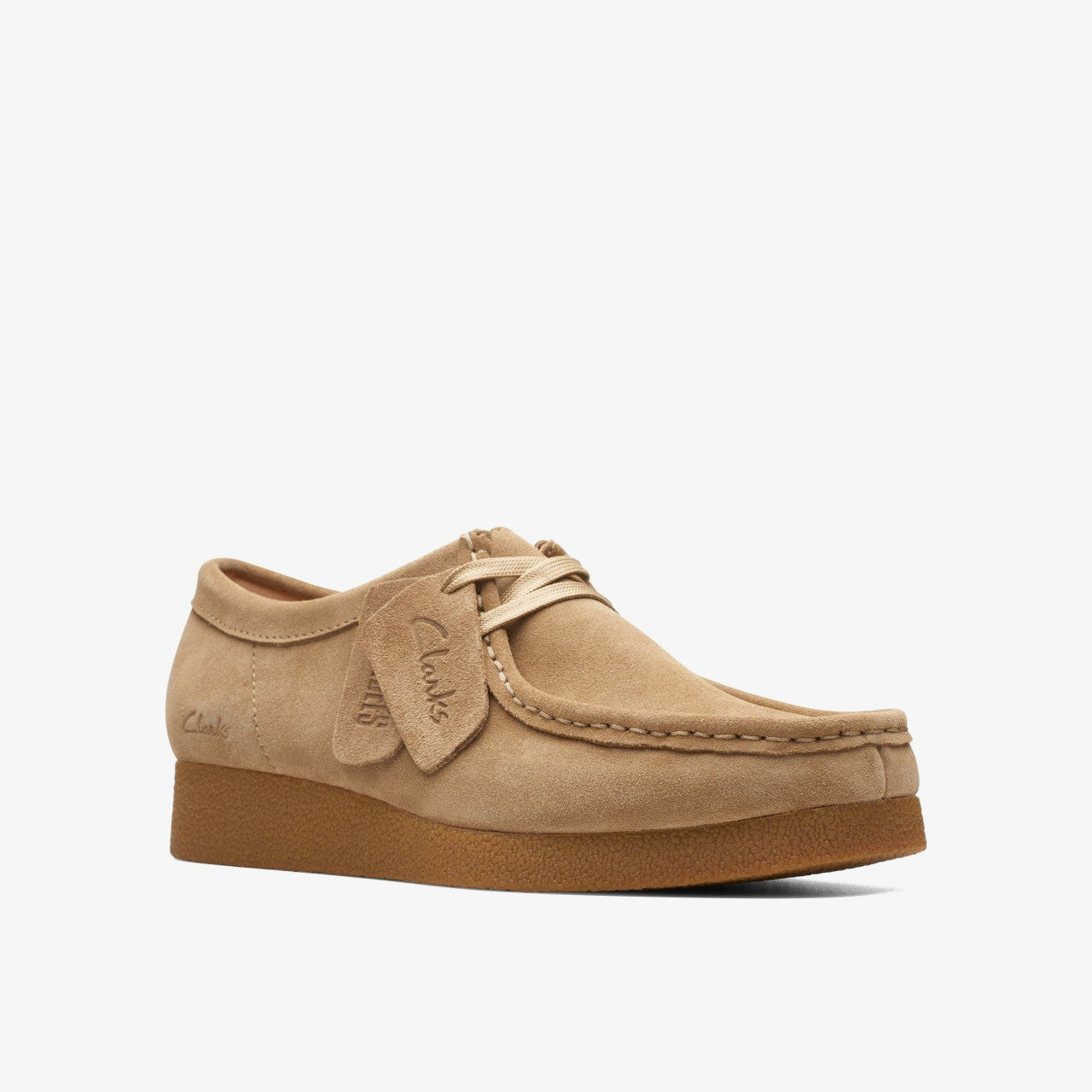 Wallabee EVO Shoe Dark Sand Suede | Clarks discount