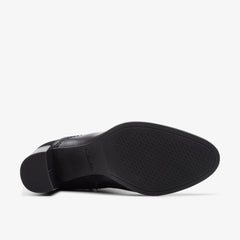 Freva 85 Buckle Black Leather | Clarks discount