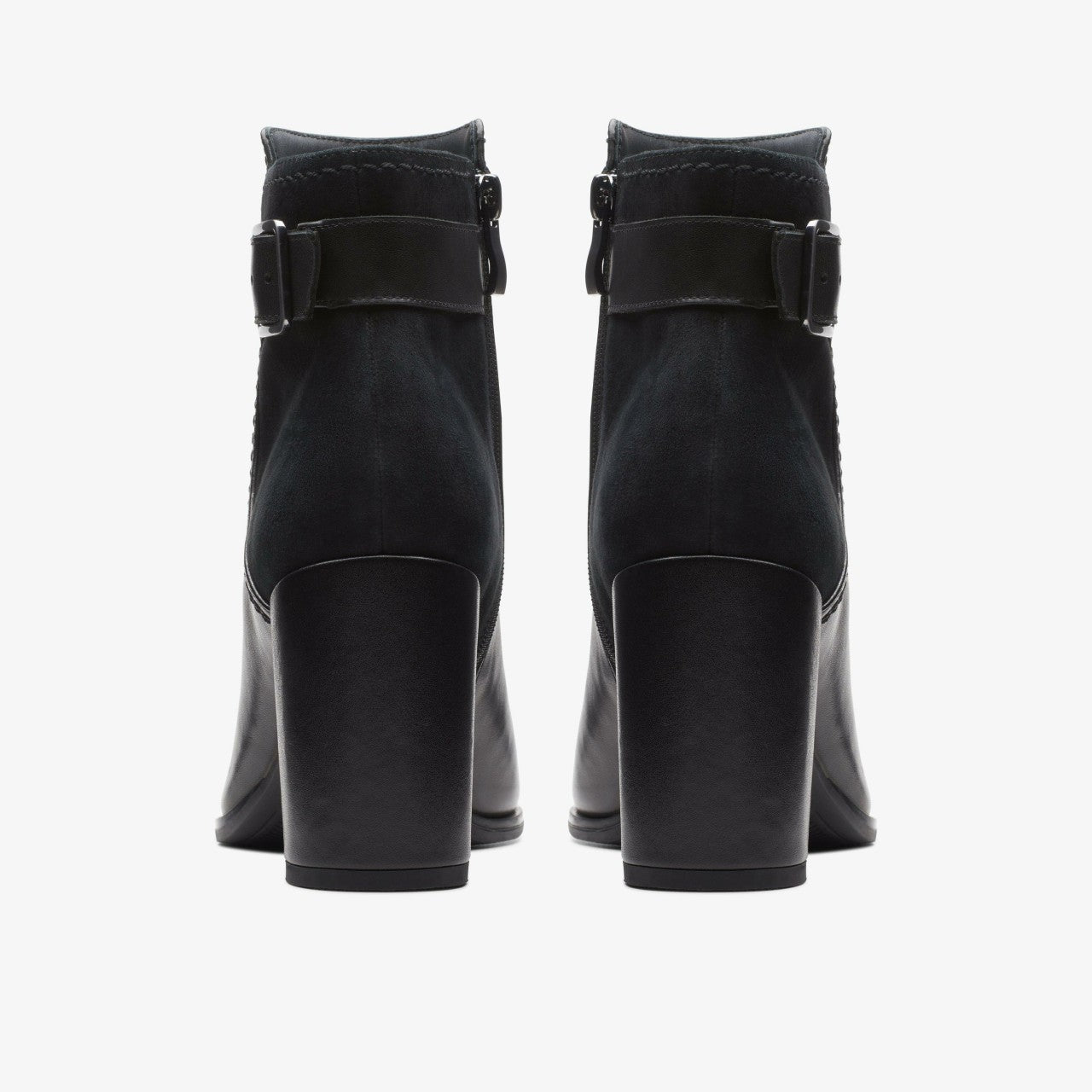 Freva 85 Buckle Black Leather | Clarks discount