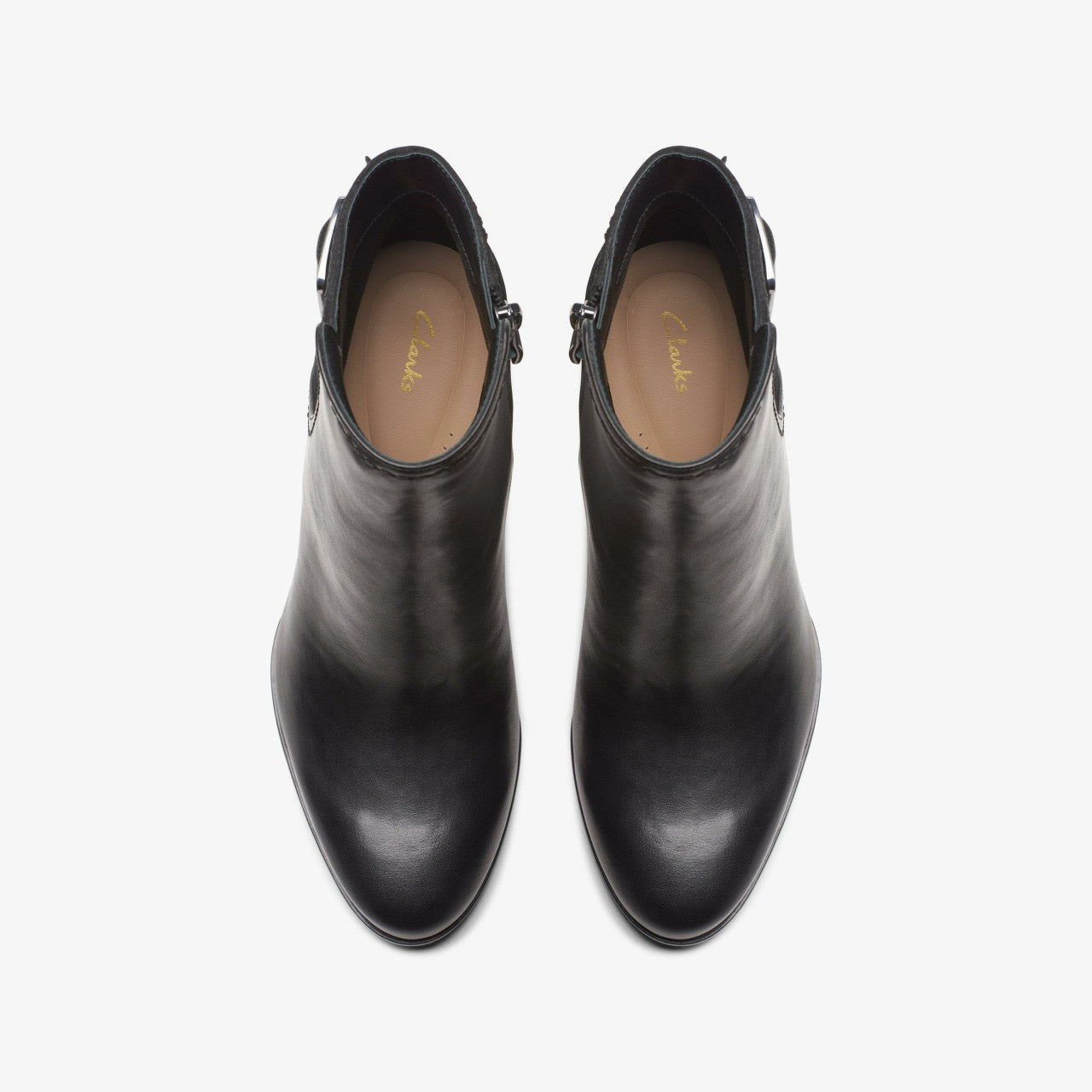 Freva 85 Buckle Black Leather | Clarks discount