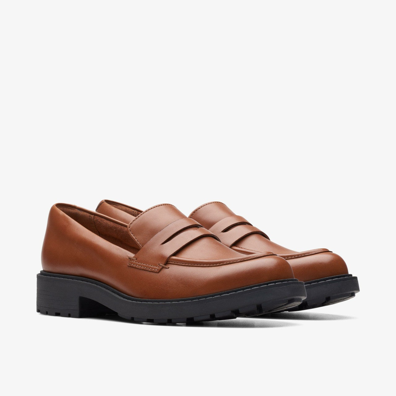 Orinoco 2 Penny Loafer Dark Tan Leather | Clarks online