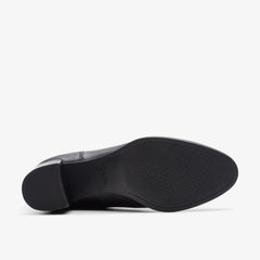 Freva 55 Zip Ankle Boot Black Leather | Clarks on Sale