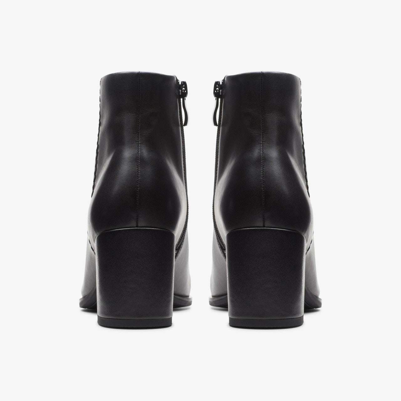 Freva 55 Zip Ankle Boot Black Leather | Clarks on Sale