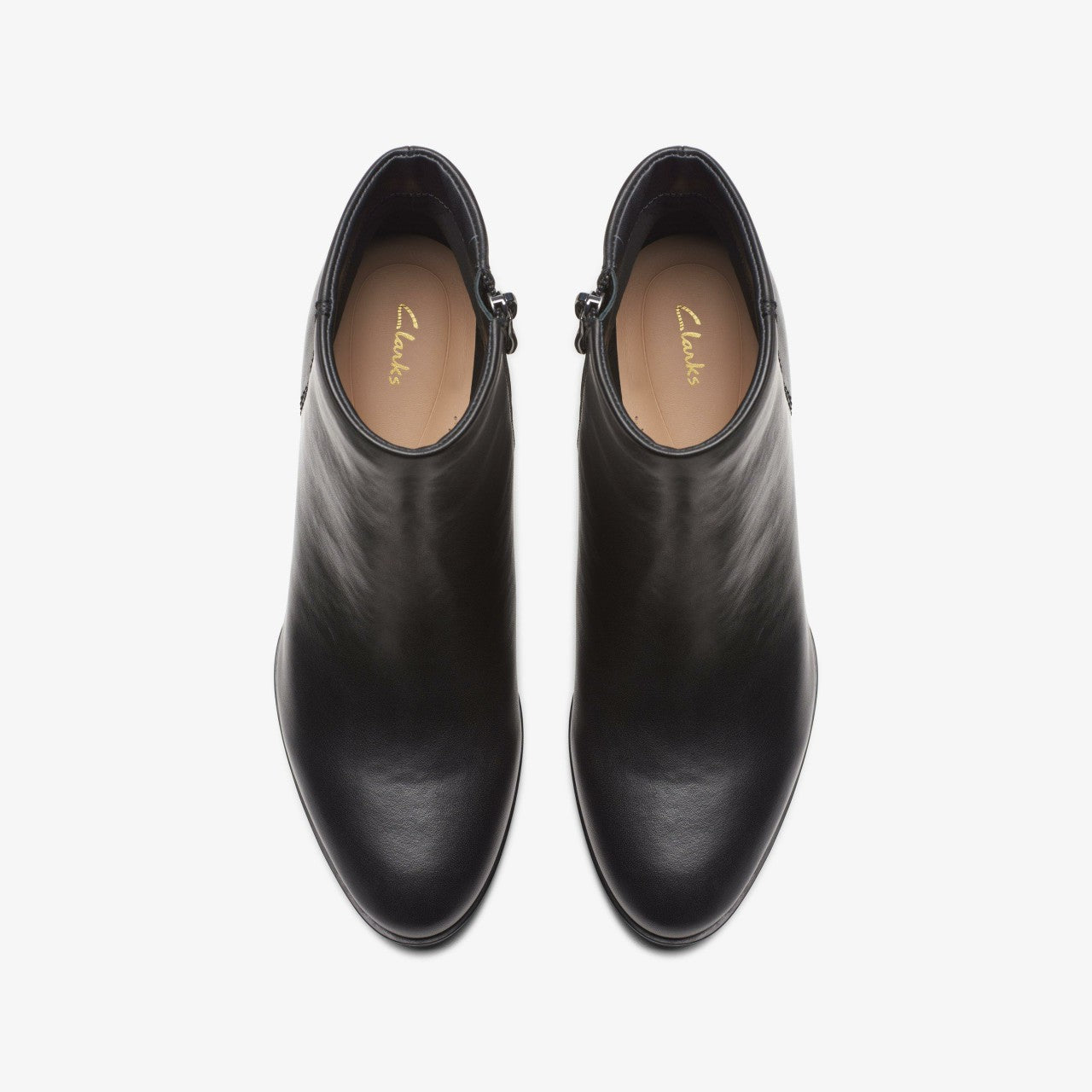 Freva 55 Zip Ankle Boot Black Leather | Clarks on Sale