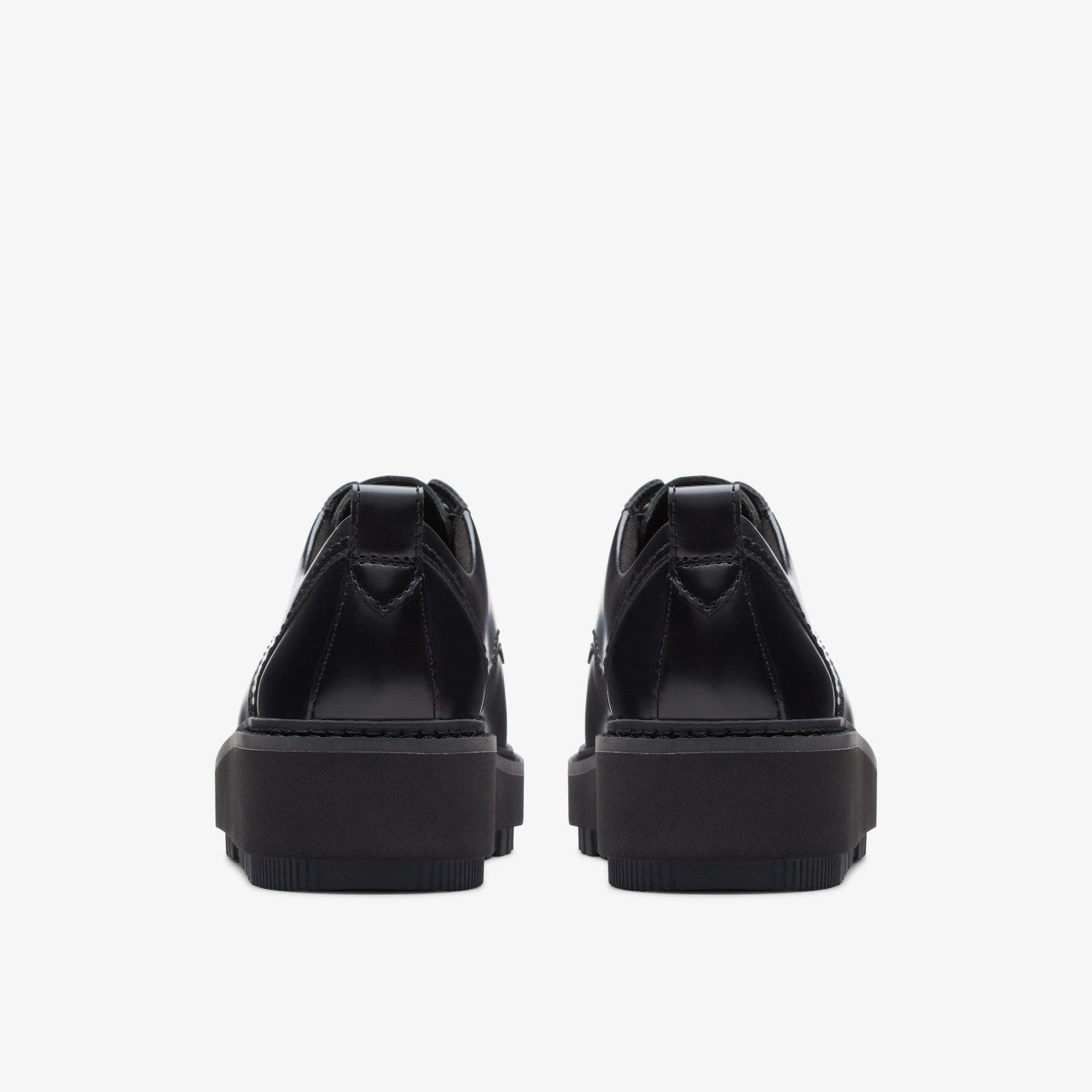 Orianna W Derby Black Leather | Clarks Sale