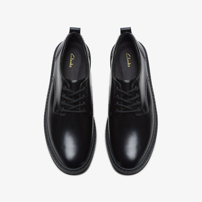 Orianna W Derby Black Leather | Clarks Sale