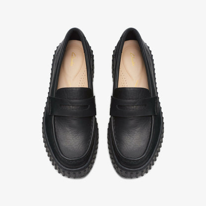 Torhill Penny Loafer Black Leather | Clarks outlet