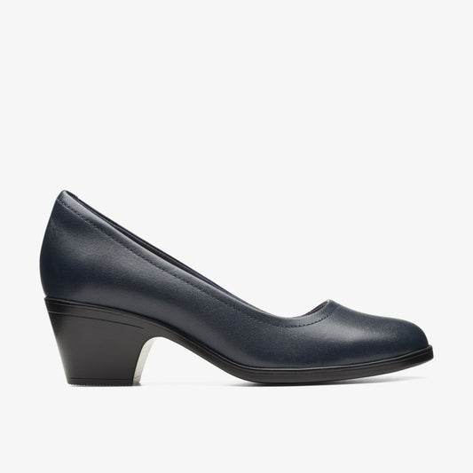 Emily2 Ruby Navy Leather | Clarks online