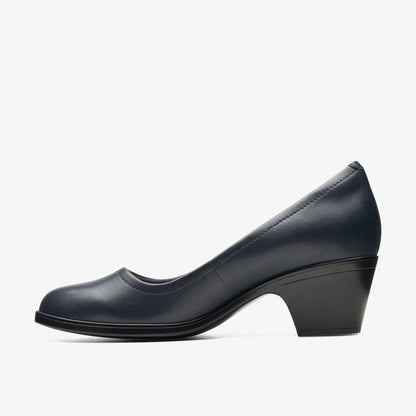 Emily2 Ruby Navy Leather | Clarks online