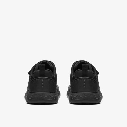 Steggy Stride Kid Black Leather | Clarks outlet