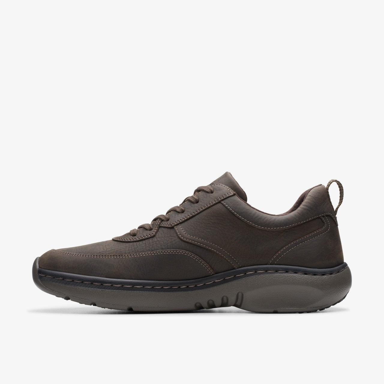 Clarks Pro Lace Dark Brown Tumbled | Clarks online