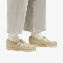 Wallabee T Bar Maple Suede | Clarks discount
