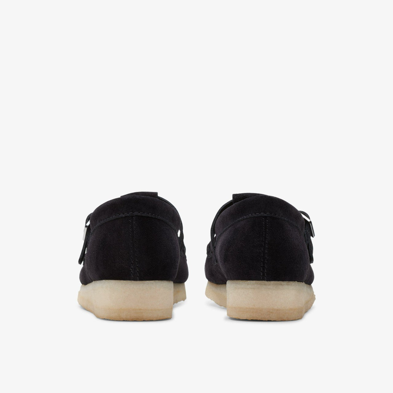 Wallabee T Bar Black Suede | Clarks on Sale