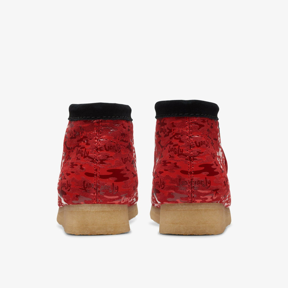 Wallabee Boot Red Camouflage | Clarks on Sale