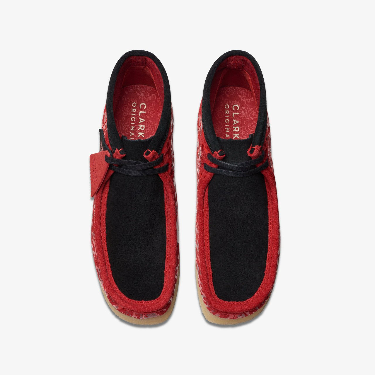 Wallabee Boot Red Camouflage | Clarks on Sale