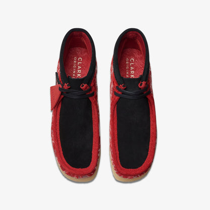 Wallabee Boot Red Camouflage | Clarks on Sale