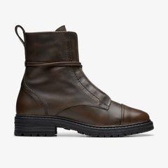 Rixley Lace Dark Brown Leather | Clarks for sale