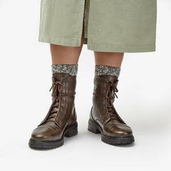 Rixley Lace Dark Brown Leather | Clarks for sale
