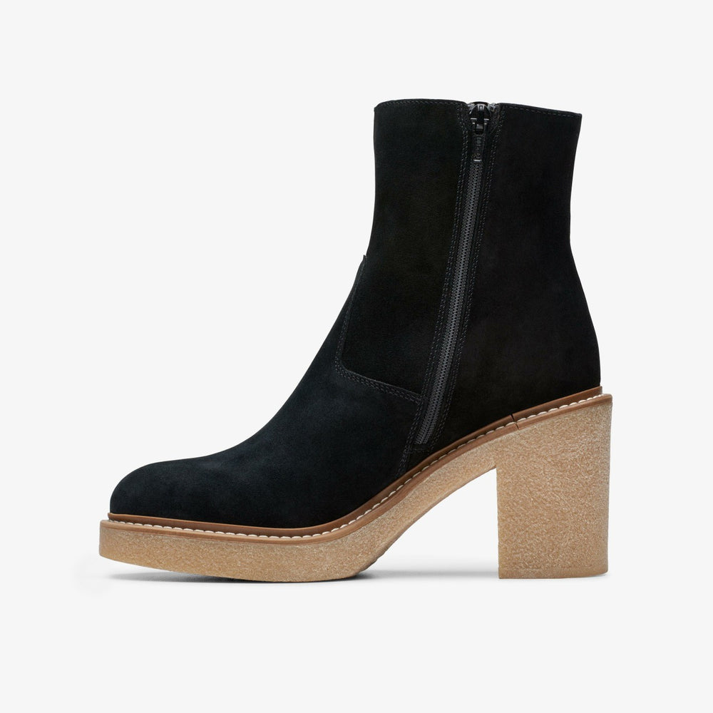 Colden Up Black Suede | Clarks on Sale