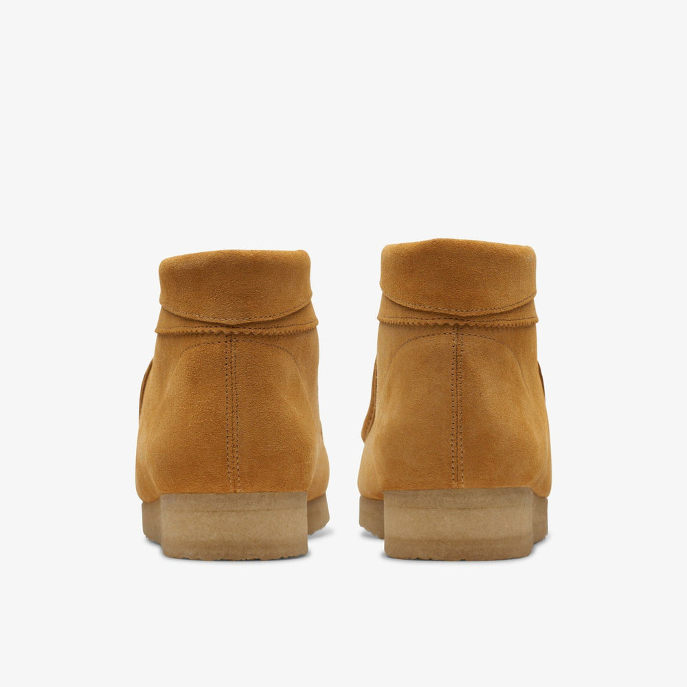Wallabee Boot Tan Embroidery | Clarks online