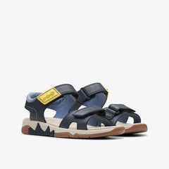 Spiney Step Kid Navy | Clarks outlet