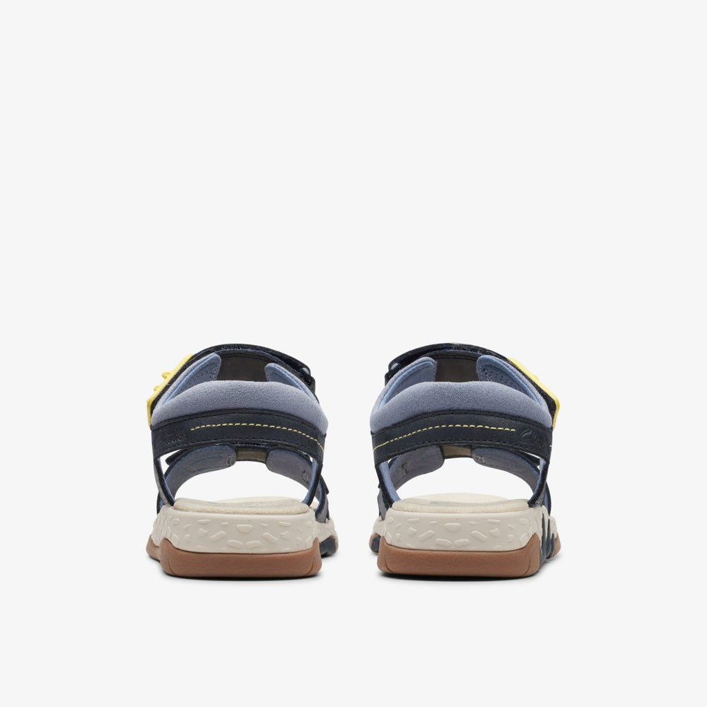Spiney Step Kid Navy | Clarks outlet