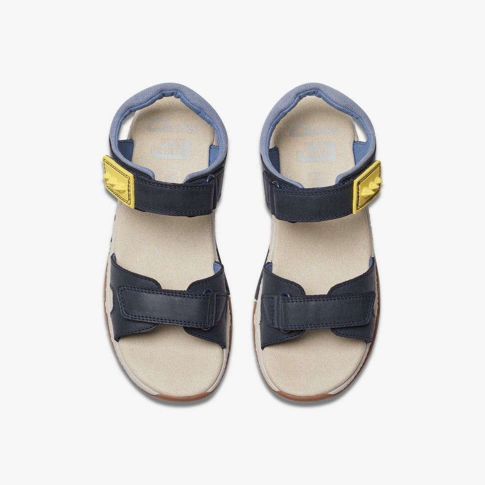 Spiney Step Kid Navy | Clarks outlet