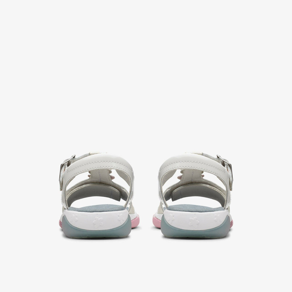 Osian Charm Kid White | Clarks discount