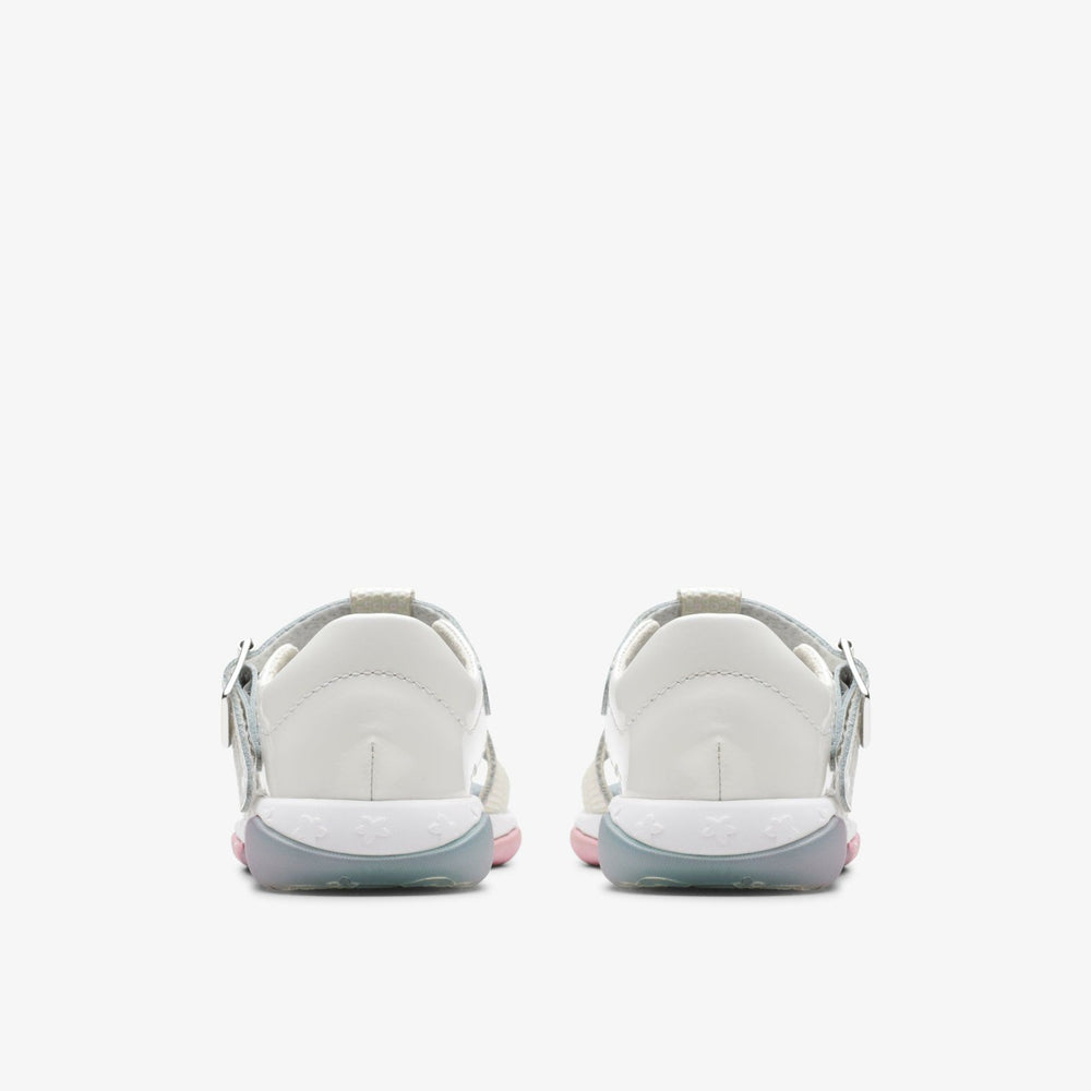 Osian Charm Toddler White | Clarks discount